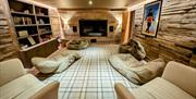 Theatre Room at Post Knott Lodge in Bowness-on-Windermere, Lake District