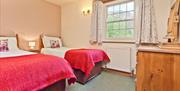Twin Bedroom at The Bridge Cottages in Coniston, Lake District