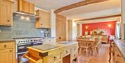 Kitchen and Dining Area at The Bridge Cottages in Coniston, Lake District