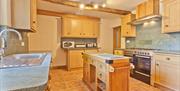 Kitchen at The Bridge Cottages in Coniston, Lake District