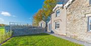 Back Garden and Exterior at Cragg Cottage in Torver, Lake District