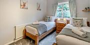 Twin Bedroom at Hollace in Tover, Lake District