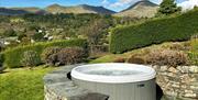 Hot Tub with Scenic Views at Hollace in Tover, Lake District