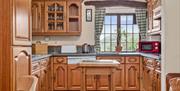 Kitchen at The Coppermines Mountain Cottages in Coniston, Lake District