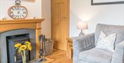 Lounge Seating and Decor at Springbank Cottage in Coniston, Lake District