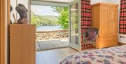 Double Bedroom with Patio Access at Tanglewood near Coniston, Lake District