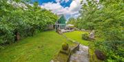 Garden Space at Tanglewood near Coniston, Lake District