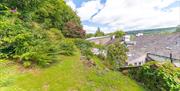 Garden at Thwaite Cottage in Coniston, Lake District