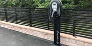 EV charger at Cottesloe in Greystoke Gill, Cumbria