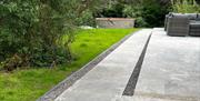 Garden pathways at Cottesloe in Greystoke Gill, Cumbria