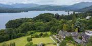 Views from Cragwood Restaurant at Cragwood Country House Hotel in Ecclerigg, Lake District