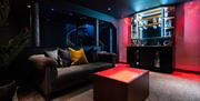 Lounge and Minibar at The Cranleigh Boutique in Bowness-on-Windermere, Lake District