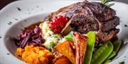 Delicious Food at The Restaurant at Crooklands Hotel in Milnthorpe, Cumbria
