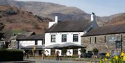 Exterior of The Crown Inn in Coniston, Lake District