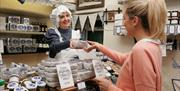 Inside the Shop at Grasmere Gingerbread in Grasmere, Lake District