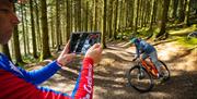 Video Coaching from Cyclewise in Whinlatter Forest in the Lake District, Cumbria