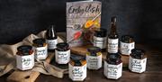 Selections of Jams and Chutneys from Hawkshead Relish Company in the Lake District, Cumbria
