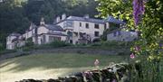 Exterior and Grounds at Brantwood, Home of John Ruskin in Coniston, Lake District