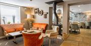 Seating at The Sally in Irthington, Cumbria