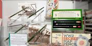 Exhibits at The Pencil Museum in Keswick, Lake District