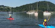 Sail and Kayak on Ullswater from Park Foot Holiday Park in Pooley Bridge, Lake District