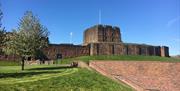 Carlisle Castle, near Dandelion and Hoglet Cottages in Dalston, Cumbria