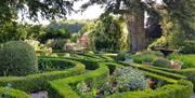 Gardens at Dalemain Mansion & Historic Gardens in Penrith, Cumbria