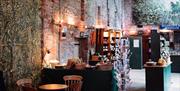The Great Barn at Dalemain Tearoom in Penrith, Cumbria
