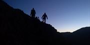 Dark Sky Mountain Walk with Path to Adventure