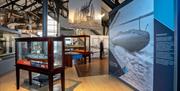 Exhibits at The Dock Museum in Barrow-in-Furness, Cumbria