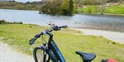 Cycling at Rydal Water with E-Bike Safaris Ltd in the Lake District, Cumbria