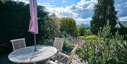Outdoor Seating and Views from Roman How near Windermere, Lake District
