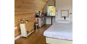 Interior of Universally Accessible Glamping Pods at Troutbeck Head in Troutbeck, Lake District