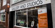 Exterior and Entrance at EVAN Gallery and Studios in Penrith, Cumbria