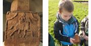 Epona and school visit at Senhouse Roman Museum in Maryport, Cumbria
