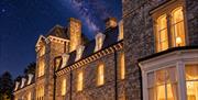 Dark Skies above the Grange Hotel in Grange-over-Sands, Cumbria