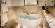 Grasmere Master Bathroom at Lindeth Fell Country House in Windermere, Lake District