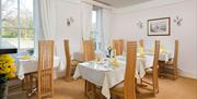 Dining Room at Bramblewood Cottage Guest House in Keswick, Lake District