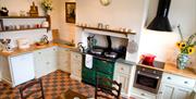 Self Catered Kitchen and Dining Area at Rowling End in Keswick, Lake District