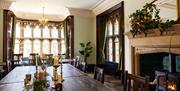 Dining Space at Fallbarrow Hall in Windermere, Lake District