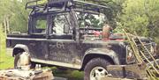 4x4 and Off-Roading at Family Bushcraft with Graythwaite Adventure Near Hawkshead, Lake District