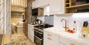 Family Hideaway kitchen - Skelwith Fold Caravan Park