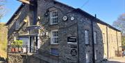 Exterior and Entrance at Farfield Mill in Sedbergh, Cumbria