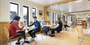 Interior Seating at Fellbites Cafe at Ravenglass & Eskdale Railway