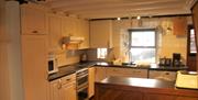 Kitchen in Fountain Cottage in Dent, Cumbria