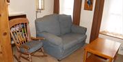 Lounge Chair and Rocking Chair in Fountain Cottage in Dent, Cumbria