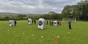 Archery Tag Field with Genuine Adventures in the Lake District, Cumbria