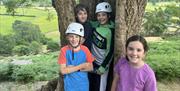 Visitors Rock Climbing with Genuine Adventures in the Lake District, Cumbria