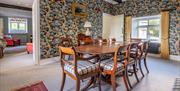 Dining Area at a Self Catered Cottage at the Graythwaite Estate in Graythwaite, Lake District