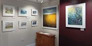 Art on Display at Gallery North West in Brampton, Cumbria